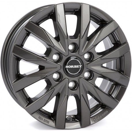 Borbet CW6 Mistral Anthracite Glossy