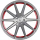 Barracuda Ultralight Project 2.0 Silver Brushed Trim Red