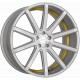 Corspeed Deville Silver Brushed Surface Trim Yellow