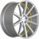 Corspeed Deville Silver Brushed Surface Trim Yellow
